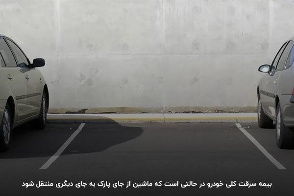 بیمه سرقت کلی خودرو؛ بیمه‌ای که برای جابه‌جایی ماشین در نظر گرفته می‌شود.